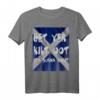 Holen Sie sich das Burns Night Saltire T-Shirt – Perfekt für Schottland, Clan, Familie und Gastgeber für Burns Supper und Feierlichkeiten