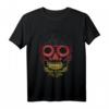 Ger Tag der Toten Sugar Skull T-Shirt – Perfektes Kostüm für Halloween, Karneval & Partys für Erwachsene & Paare