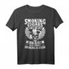 Zigarren T-Shirt TOTENKOPF RETRO – Geschenk für Zigarrenraucher, Liebhaber & Aficionados, ideal für Kuba Reisen & Humidor-Accessoires