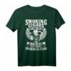 Zigarren T-Shirt TOTENKOPF RETRO – Geschenk für Zigarrenraucher, Liebhaber & Aficionados, ideal für Kuba Reisen & Humidor-Accessoires