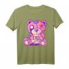 Pastel Goth Teddy Bear Japanese Anime Kawaii Menhera T-Shirt - Perfekt für Anime, Manga & Soft Grunge Fans