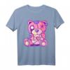 Pastel Goth Teddy Bear Japanese Anime Kawaii Menhera T-Shirt - Perfekt für Anime, Manga & Soft Grunge Fans