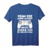 Zocker T-Shirt mit Controller Spruch - Lustiges Gaming Shirt für Pro Gamer, PC und Konsolen Freaks, Geschenkidee für Weihnachten & Geburtstag