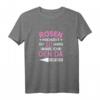 10. Hochzeitstag Rosenhochzeit T-Shirt für Ehefrau - Feier 10 Jahre Liebe, Romanze und Familie