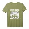 Mir Egal Ich Geh Zocken Controller Zocker Gamer Geschenkidee T-Shirt – Lustiges Gaming T-Shirt für Pro Gamer & Zocker, ideal als Geschenk zu Weihnachten oder Geburtstag