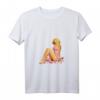 Damen Vintage Retro Rockabilly & Pin Up Girls T-Shirt mit V-Ausschnitt – 50s Style Kleid, Rock n Roll Accessoires & Kostüme für Damen