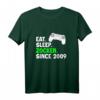 Eat Sleep Zocken Since 2009 Gamer T-Shirt – Lustiges Geschenk für Zocker, Gamer zum Geburtstag, Weihnachten & für Gaming-Fans
