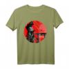Samurai Japanischer Krieger Retro Kunst Print - Cooles Japanisches Samurai T-Shirt, Perfekt als Geschenk für Geburtstage und Weihnachten