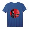 Samurai Japanischer Krieger Retro Kunst Print - Cooles Japanisches Samurai T-Shirt, Perfekt als Geschenk für Geburtstage und Weihnachten