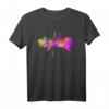 Fürth Skyline T-Shirt Geschenk für Fürther - Heimatstadt, Kunst & Malerei Fan Shirt als Geburtstagsgeschenk