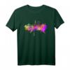 Fürth Skyline T-Shirt Geschenk für Fürther - Heimatstadt, Kunst & Malerei Fan Shirt als Geburtstagsgeschenk