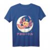 Pastell Goth Axolotl Kawaii Japanische Anime Ästhetik Nu Goth Langarmshirt – Perfekt für Softgrunge, Vaporwave & Harajuku Fans