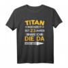 Herren 23. Hochzeitstag Titanhochzeit T-Shirt – Geschenk für Ehemann nach 23 Jahren Ehe, Perfekt für Jubiläumsfeiern