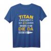 Herren 23. Hochzeitstag Titanhochzeit T-Shirt – Geschenk für Ehemann nach 23 Jahren Ehe, Perfekt für Jubiläumsfeiern