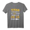 Herren 23. Hochzeitstag Titanhochzeit T-Shirt – Geschenk für Ehemann nach 23 Jahren Ehe, Perfekt für Jubiläumsfeiern