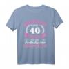 40. Hochzeitstag Ehefrau seit 40 Jahren Rubinhochzeit T-Shirt – Perfektes Jubiläums Geschenk für langjährige Ehepartner