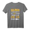 25. Hochzeitstag T-Shirt für Ehemann seit 25 Jahren - Silberhochzeit Geschenk für Partner und Familie