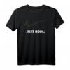 Lustiges Just Hodl Cryptocurrency Bitcoin T-Shirt mit dem Spruch 'Bitcoin hält auf das liebe Leben' – Kreatives, einzigartiges Design für Krypto-Fans