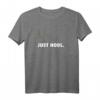 Lustiges Just Hodl Cryptocurrency Bitcoin T-Shirt mit dem Spruch 'Bitcoin hält auf das liebe Leben' – Kreatives, einzigartiges Design für Krypto-Fans