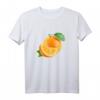 Orange Zitrus Früchte Obst T-Shirt - Realistische Frucht mit Blättern, Perfekt für Obstliebhaber & Fans