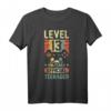 Offiziell Teenager 13. Geburtstag Geschenk Level 13 Unlocked T-Shirt – Lustiges Gaming Outfit für Jungen & Mädchen zum 13. Geburtstag