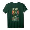 Offiziell Teenager 13. Geburtstag Geschenk Level 13 Unlocked T-Shirt – Lustiges Gaming Outfit für Jungen & Mädchen zum 13. Geburtstag