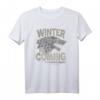 HapKoala Winter is Coming T-Shirt – Offizielles Game of Thrones Westeros Merchandise für Fans
