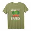 Keine Zeit der Garten ruft - Witziges Rentner T-Shirt mit Karotte für Hobbygärtner, Landschaftsgärtner & Gartenliebhaber zum Geburtstag & Weihnachten