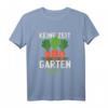 Keine Zeit der Garten ruft - Witziges Rentner T-Shirt mit Karotte für Hobbygärtner, Landschaftsgärtner & Gartenliebhaber zum Geburtstag & Weihnachten