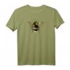 HapKoala Wildflowers Grafik Raglan – Bienen- und Naturschutz Geschenk für Umwelt- und Gartenliebhaber