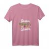 Damen Garten Spruch T-Shirt - Lustige Gartenarbeit Kleidung mit V-Ausschnitt für Hobbygärtnerinnen