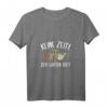 Damen Gärtner Geschenk - Keine Zeit Der Garten Ruft Vintage V-Ausschnitt T-Shirt für Hobbygärtnerinnen & Pflanzenliebhaberinnen