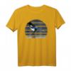 jz.birds Elster Vogel Illustration T-Shirt – Farbenfrohes Vogelmotiv für Vogelliebhaber, Naturfreunde & Tierbeobachter als Geschenk
