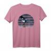 jz.birds Elster Vogel Illustration T-Shirt – Farbenfrohes Vogelmotiv für Vogelliebhaber, Naturfreunde & Tierbeobachter als Geschenk