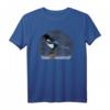 jz.birds Elster Vogel Illustration T-Shirt – Farbenfrohes Vogelmotiv für Vogelliebhaber, Naturfreunde & Tierbeobachter als Geschenk