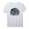 jz.birds Elster Vogel Illustration T-Shirt – Farbenfrohes Vogelmotiv für Vogelliebhaber, Naturfreunde & Tierbeobachter als Geschenk