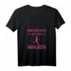 Damen Mir Reichts Ich Geh Walken Nordic Walking T-Shirt mit V-Ausschnitt – Lustiges Geschenk für Wander- und Trekking-Fans