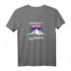 Damen Mir reicht's ich gehe wandern T-Shirt - Perfektes Geschenk für Frauen, Wander- und Bergliebhaberinnen, Pilgerinnen