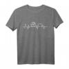 Geocaching Herzschlag T-Shirt – Perfektes Geschenk für Geocacher, Abenteurer & Schatzjäger zu Weihnachten & Geburtstag