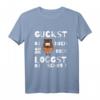 Geocaching 'Guckst du' Geschenk - Outdoor Abenteuer T-Shirt für GPS Tracker Nutzer & Naturenthusiasten
