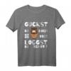 Geocaching 'Guckst du' Geschenk - Outdoor Abenteuer T-Shirt für GPS Tracker Nutzer & Naturenthusiasten