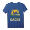 Geocaching T-Shirt - Manche suchen einfach nur den Cache Retro Vintage Design für Outdoor Abenteurer & Schatzsucher
