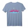 Flamingo Outdoor Geocaching T-Shirt - Exotischer Vogel auf Dosensuche für Abenteurer und Naturfreunde