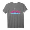 Flamingo Outdoor Geocaching T-Shirt - Exotischer Vogel auf Dosensuche für Abenteurer und Naturfreunde