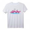 Flamingo Outdoor Geocaching T-Shirt - Exotischer Vogel auf Dosensuche für Abenteurer und Naturfreunde