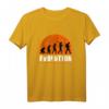 Geocaching Evolution Lustiges menschliche Evolution T-Shirt – Perfektes Geburtstagsgeschenk für Geocacher aller Altersgruppen