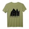 Mount Everest Himalayas T-Shirt mit Sagarmatha & Chomolungma - Klassisches Mountain Geographie Shirt aus Baumwolle