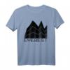 Mount Everest Himalayas T-Shirt mit Sagarmatha & Chomolungma - Klassisches Mountain Geographie Shirt aus Baumwolle