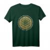 Blume des Lebens Heilige Geometrie Esoterik Yoga T-Shirt – Spirituelles Geschenk für Weihnachten, Geburtstag & Jubiläum