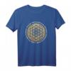 Blume des Lebens Heilige Geometrie Esoterik Yoga T-Shirt – Spirituelles Geschenk für Weihnachten, Geburtstag & Jubiläum